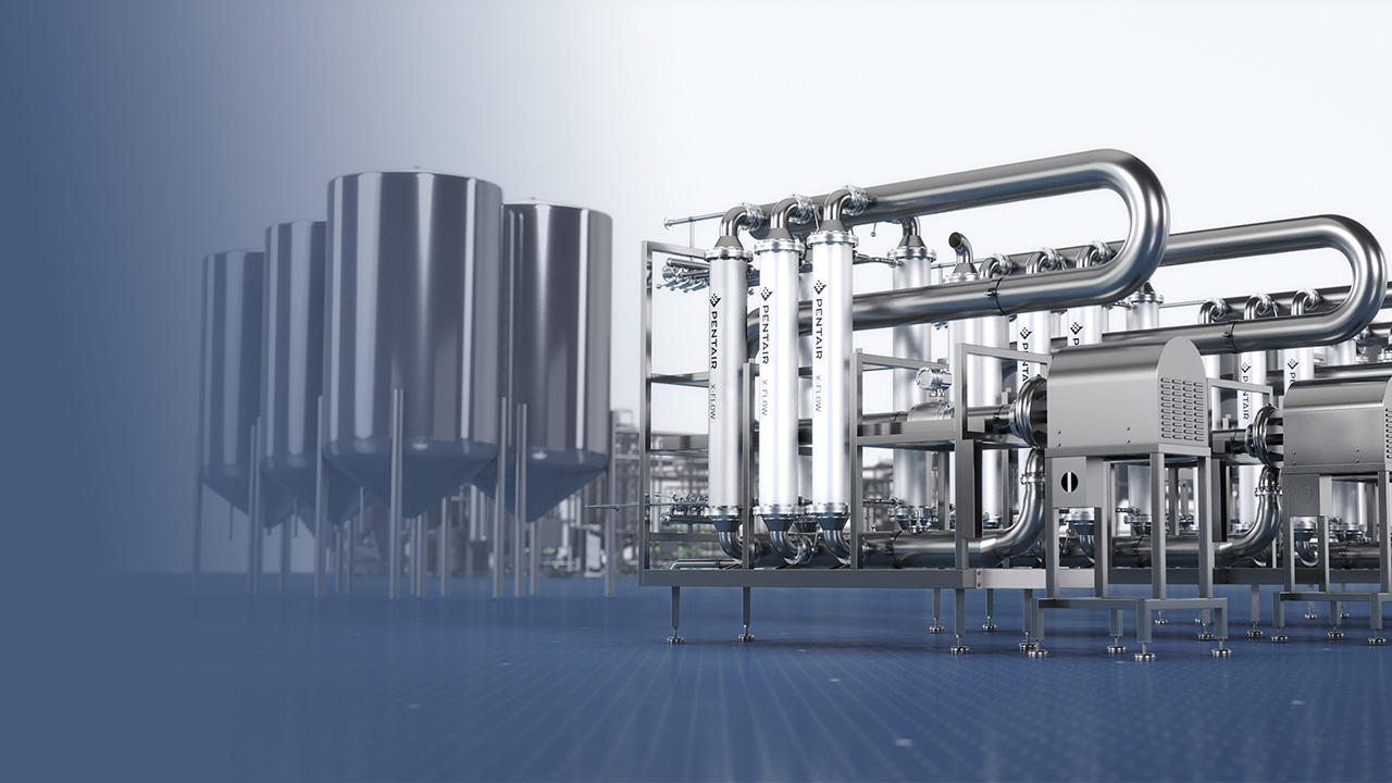Pentair beer membrane filtration system