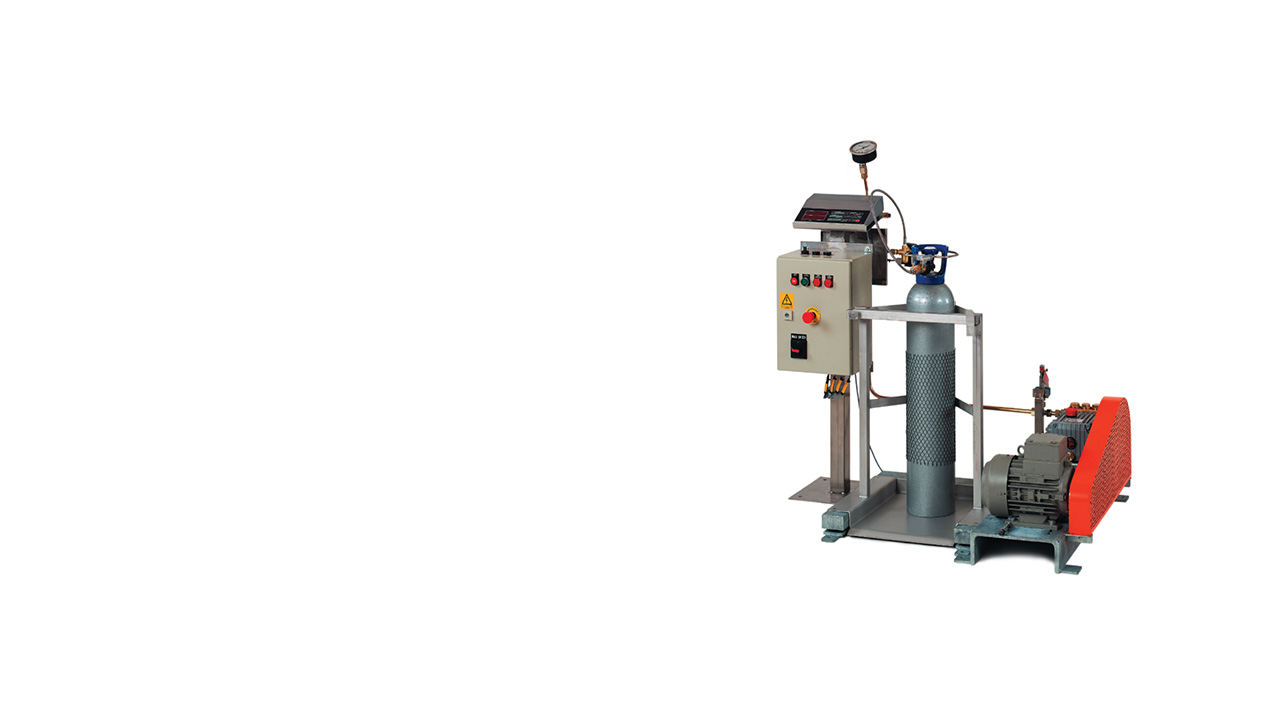 Pentair CO2 cylinder filling unit