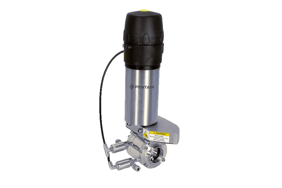 Südmo butterfly valves double block bleed