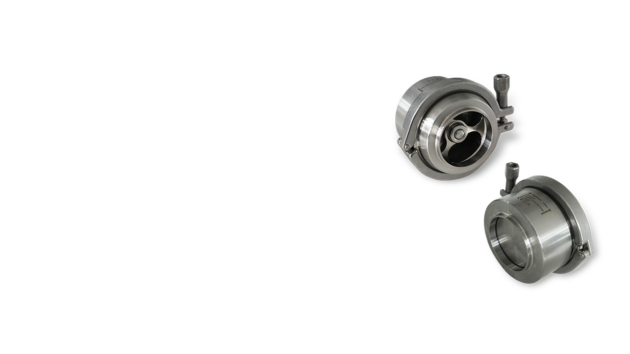 Südmo Non-return Valves provide easy to integrate, robust, durable and easy to maintain simple solution that doesn’t require pneumatic actuation or automation.