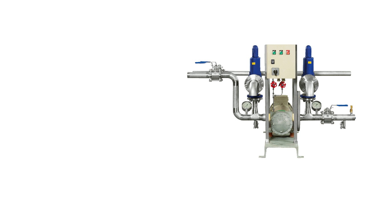 Pentair CO2 truck filling unit