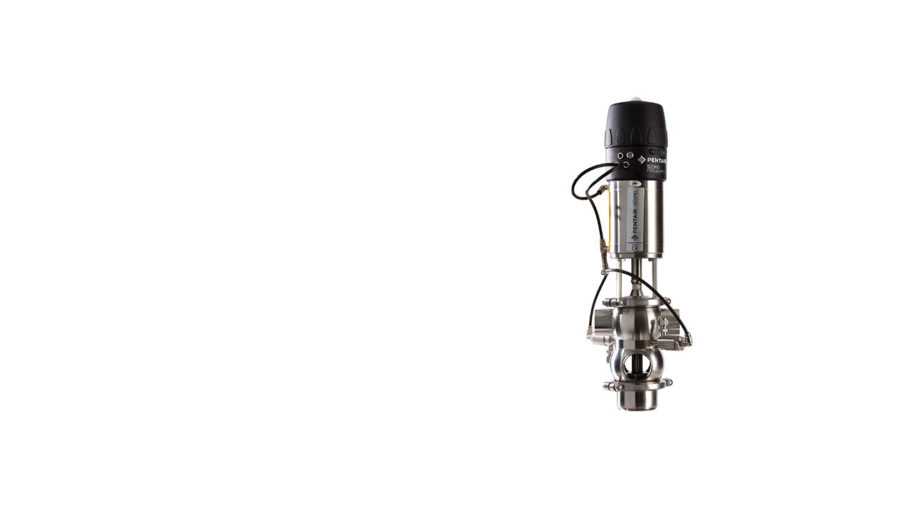 Südmo Balanced Double Seal Valves F269B are used for mix-proof product isolation when safe separation of process and CIP fluids is required.